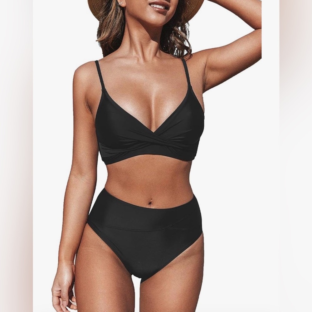 XL Cupshe High-Waist Two-Piece